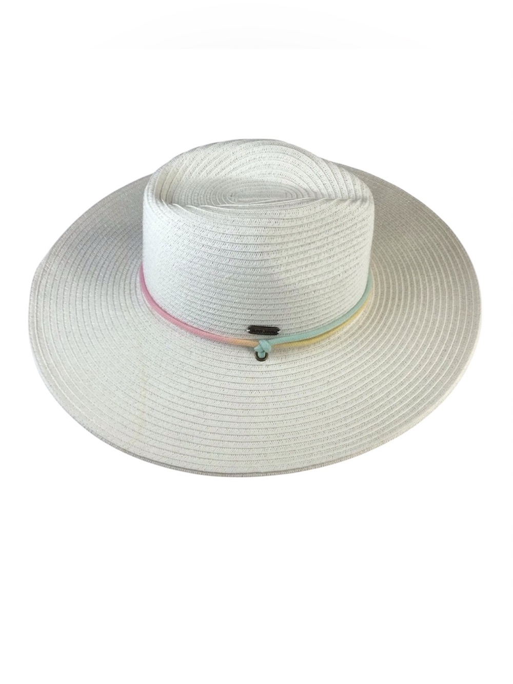 Ron Jon Wide Brimmed Sun Hat in White.